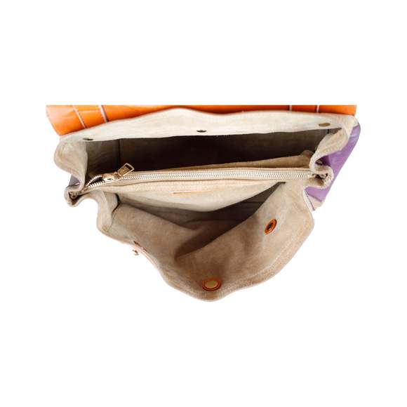 SAINT LAURENT Yves Saint Laurent Tri Color Large Muse Two Handbag - Picture 12 of 14